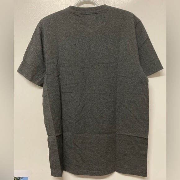 Flag & Anthem Mens T-Shirt Medium Dark Grey Graphic Tee Short Sleeve Guitar NWT - Picture 2 of 10